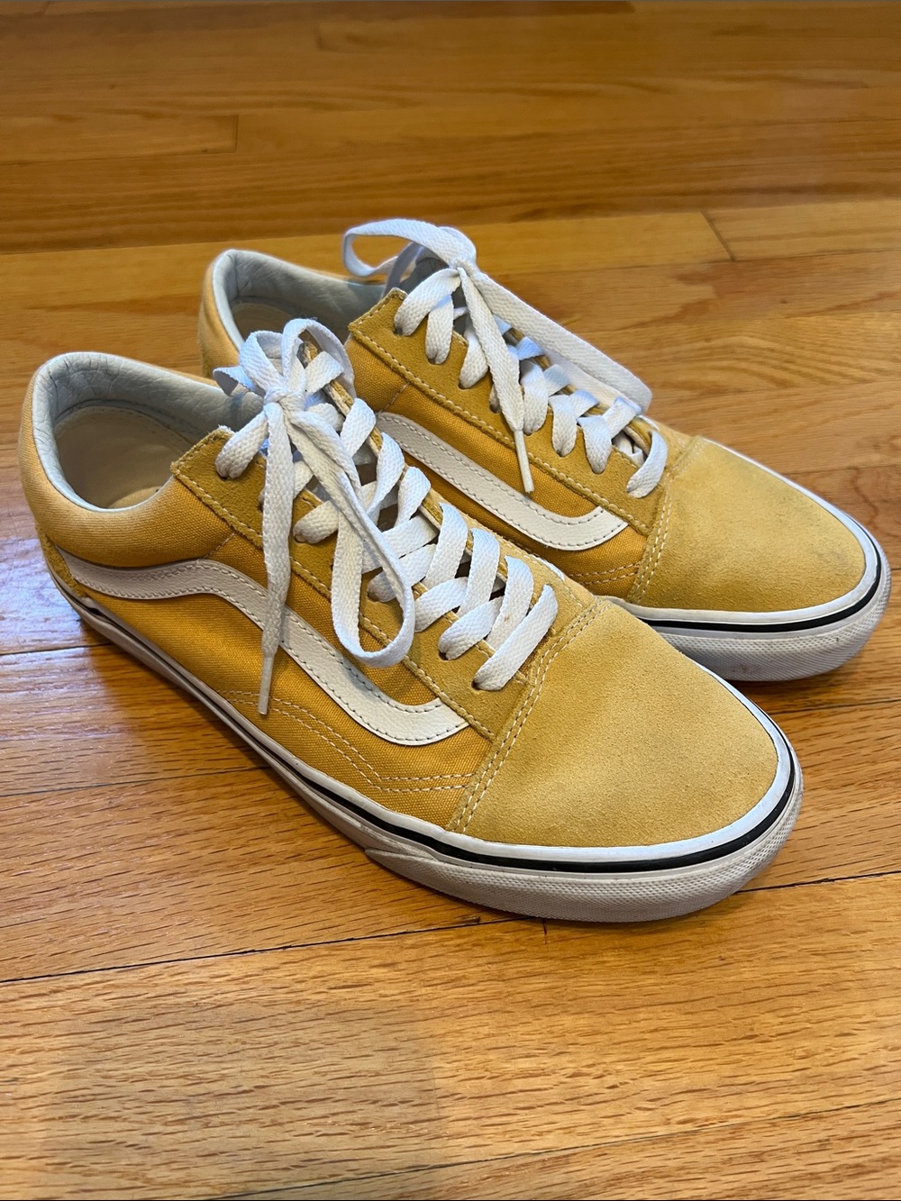 Vans Old Skool Low Top Sneakers, Yellow, 39